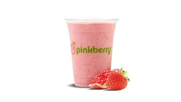 strawberry pomegranate smoothie (16oz) from pinkberry, riyadh