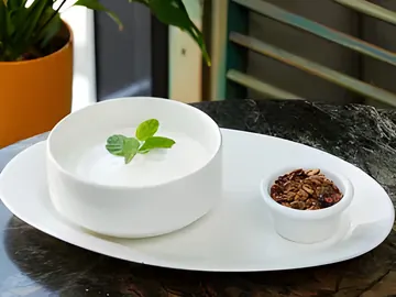 yogurt bowl from urth caffe, riyadh